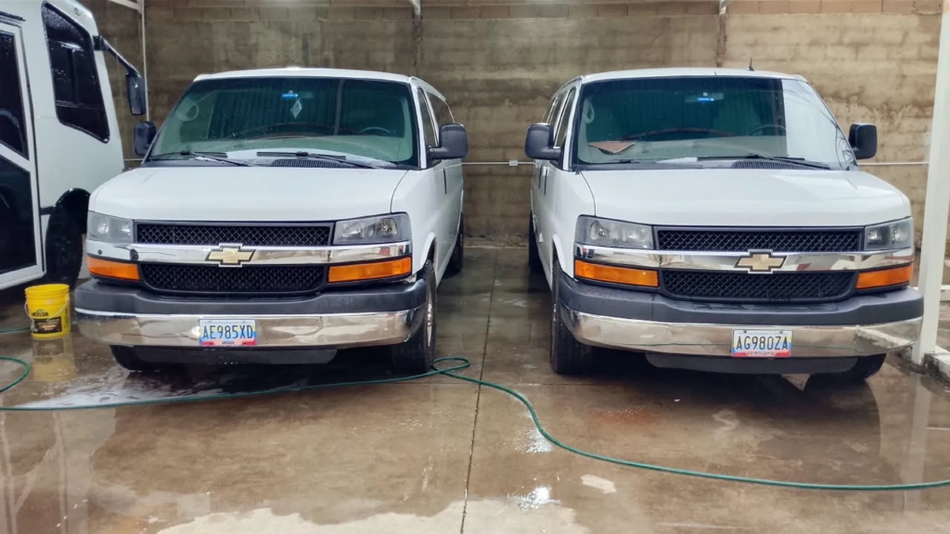 Vans Chevrolet Express de la flota